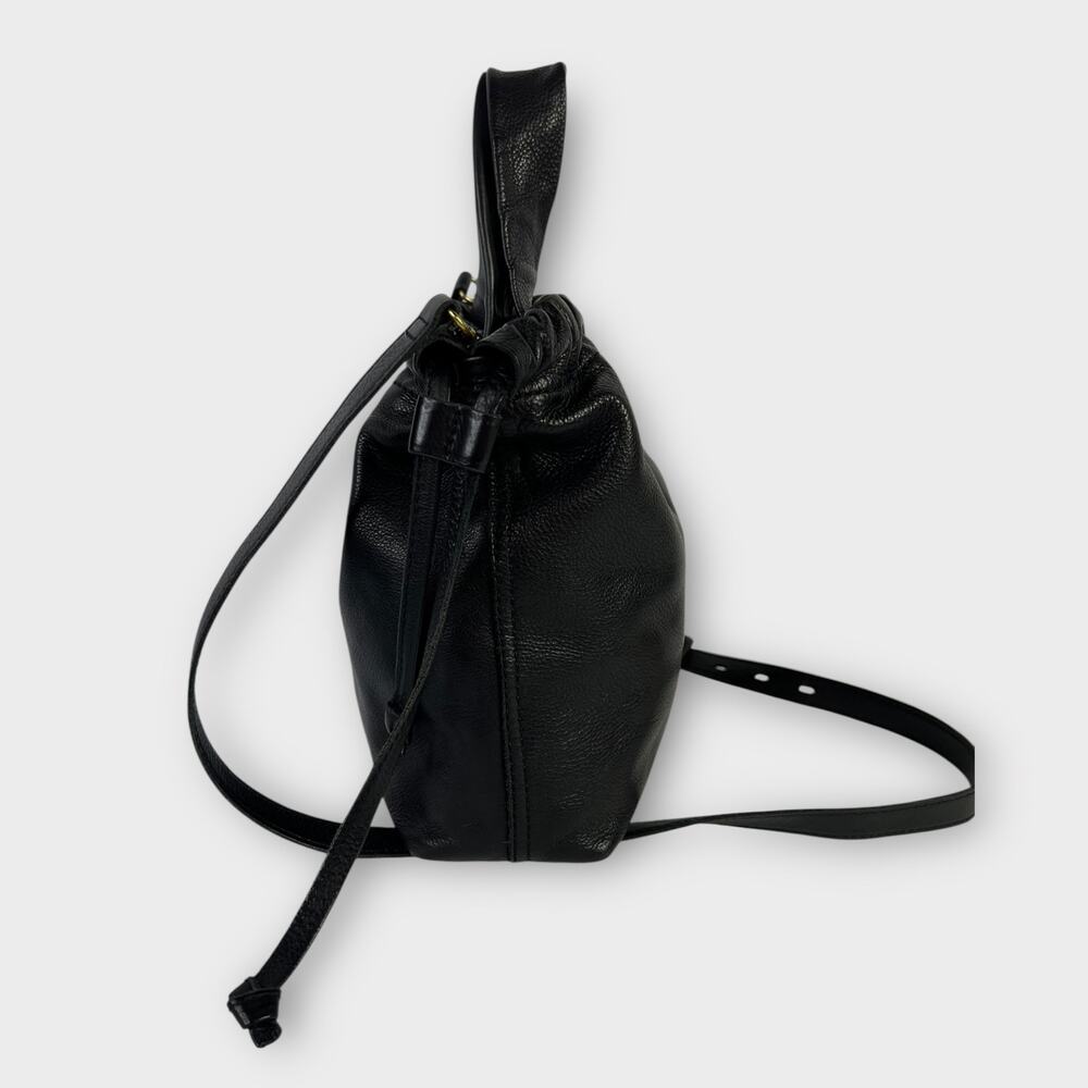 Madewell The Piazza Crossbody Bag Black Leather - Picture 5 of 10